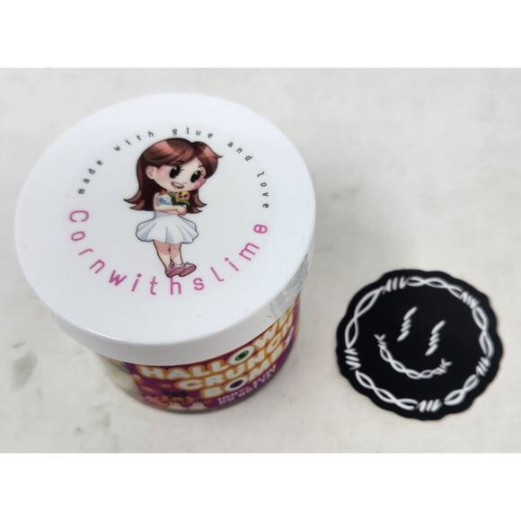 Cornwithslime New Cute Halloween Crunch Bomb Slime Unscented OG Slime Sticker - Picture 4 of 7
